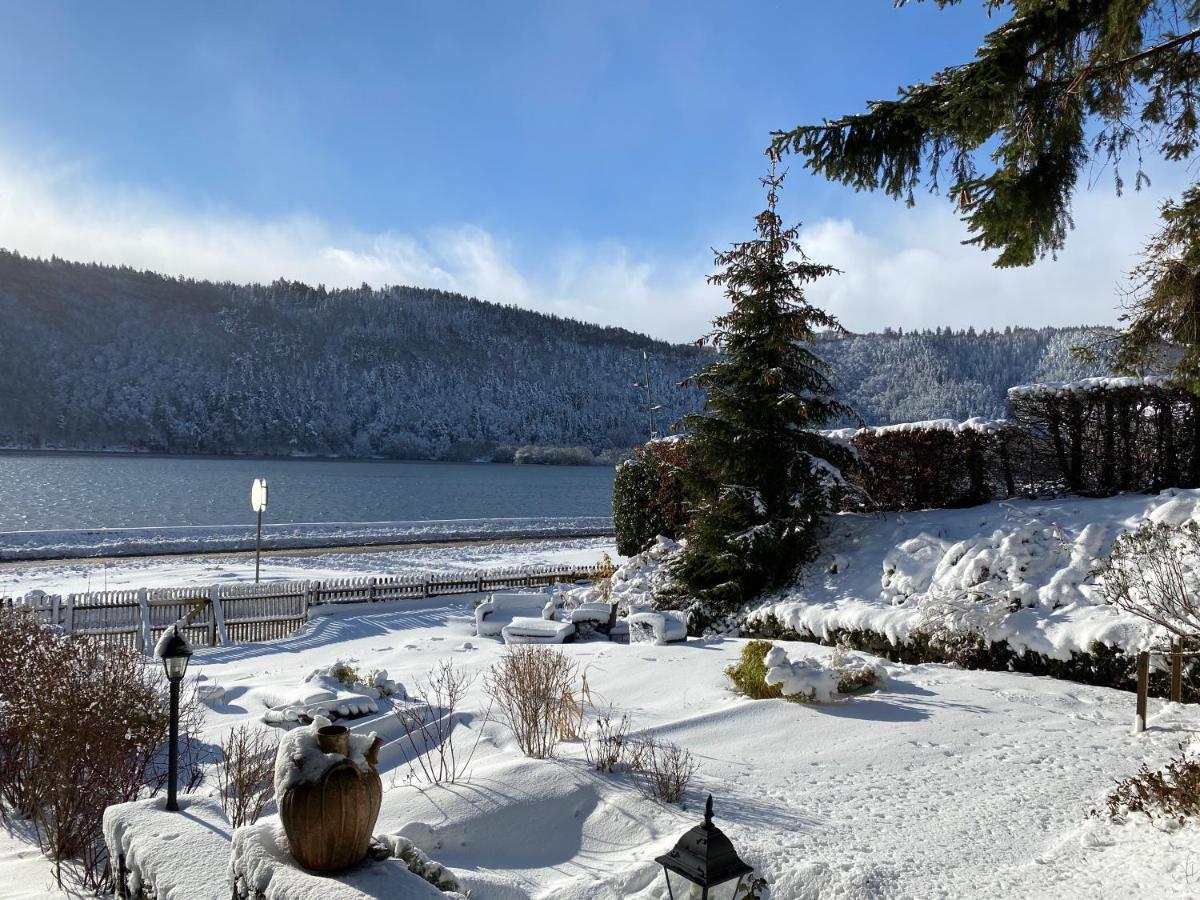 Hotel La Bonne Hotesse Chambon-sur-Lac Exterior foto